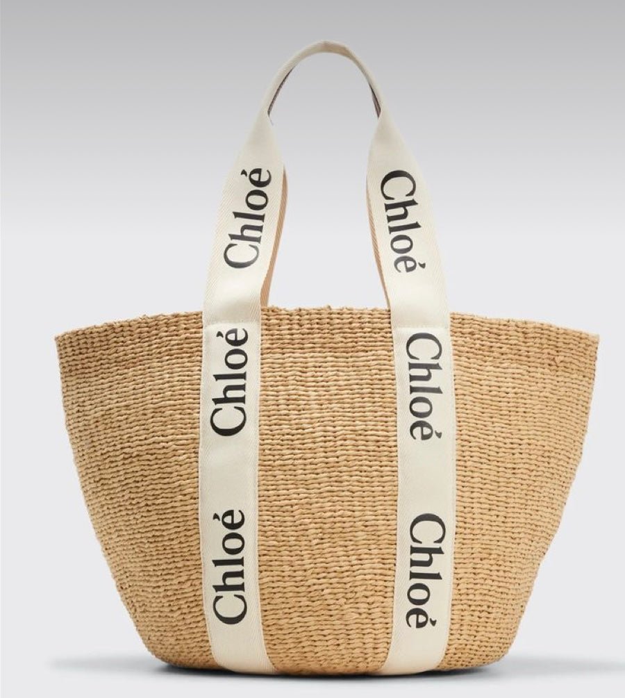 Chloè beach bag - Street Couture Vintage Boutique
